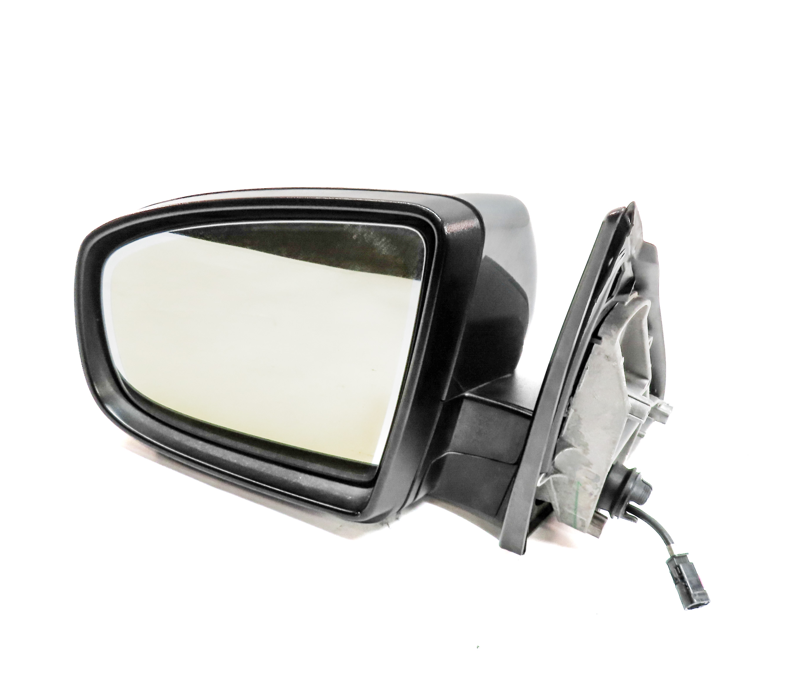 2010-2013 BMW X5 (E70) LEFT P-FOLD MEM AUTODIM CAMERA HEATED DOOR MIRROR (Gray) — exact item pictured